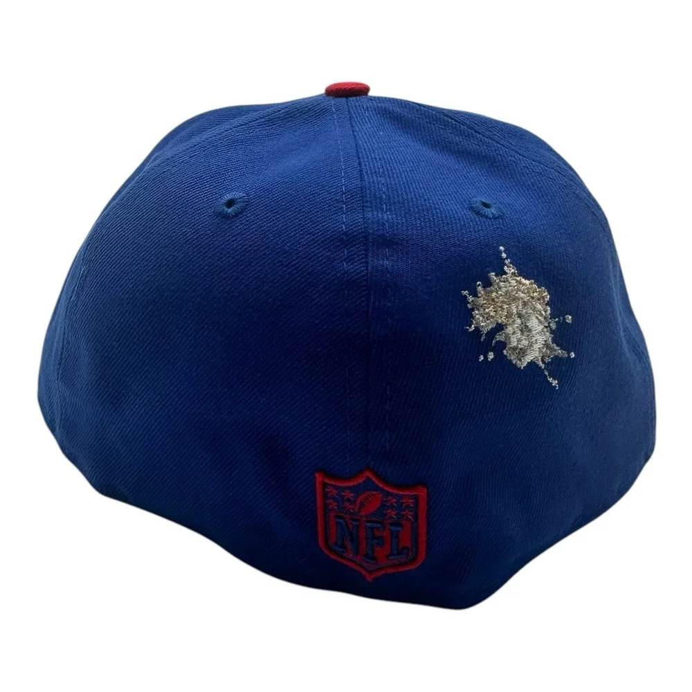 New Era x Staple Buffalo Bills 59FIFTY Hat Cap‎ 7 1/2 Fitted NFL Football Blue